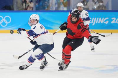Женская сборная Канады выиграла золото, обыграв в финале США