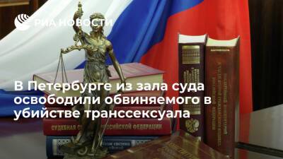 В Петербурге из зала суда освободили мужчину, обвиняемого в убийстве транссексуала
