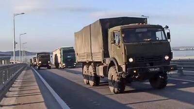 Очередной эшелон ЮВО покинул Крым после военных учений