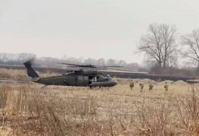 Американский вертолет эвакуировал группу спецназа с румыно-украинской границы
