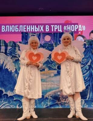 Кукольный спектакль «Сказки купидонов» показали посетителям ТРЦ «Нора» накануне Дня всех влюбленных