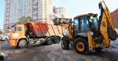 В Красногорске с улиц вывезли 240 тысяч кубометров снега