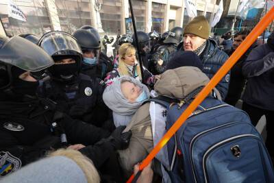 В Киеве снова протестуют ФОПы — Крещатик перекрыт