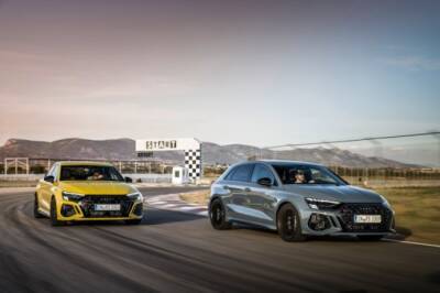 Новые Audi RS3 Sedan и RS3 Sportback доступны для заказа в России