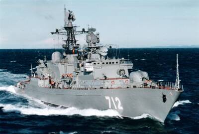 Сторожевой корабль «Неустрашимый» вышел на испытания в Балтийское море
