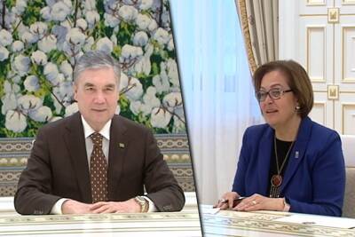 Бердымухамедов принял нового постпреда ПРООН в Туркменистане