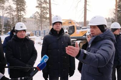 Андрей Травников лично проконтролировал строительство кампуса мирового уровня НГУ