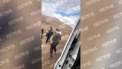 Опубликовано видео конфликта перед убийством туриста из Москвы в КЧР