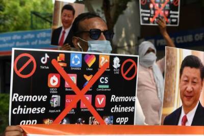 Китай озаботился запрещением в Индии китайских мобильных приложений