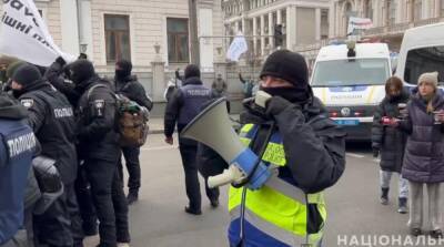 Стычки ФОПов с силовиками: в полиции назвали число задержанных