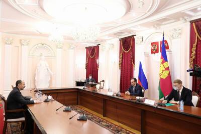Губернатор Кубани встретился с новым главой краевого Минюста