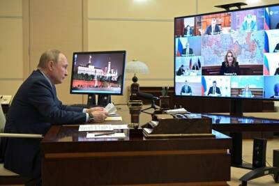 Путин начал серию совещаний по подготовке послания Федеральному собранию