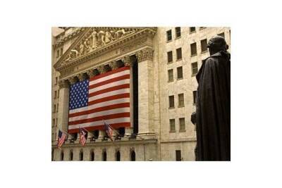 На 17.33 мск Dow Jones спадал до 34858,47 пункта, NASDAQ - до 14004,23 пункта