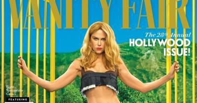 54-летняя Николь Кидман в ультракоротких топе и юбке появилась на обложке Vanity Fair