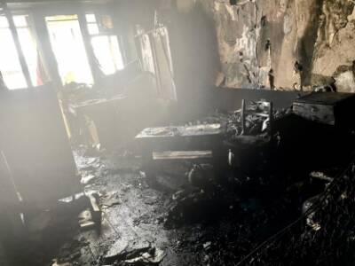 В Глазовском районе из-за курения сына в пожаре погибла пожилая женщина