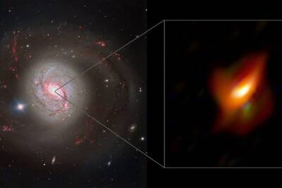 Астрономы обнаружили сверхмассивную черную дыру, «прячущуюся» в кольце космической пыли — открытие подтверждает единую модель активных галактических ядер