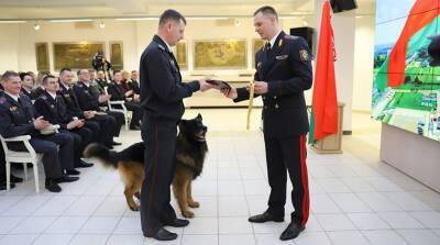 Церемония награждения лучших сотрудников правоохранительных органов прошла в Минской ратуше