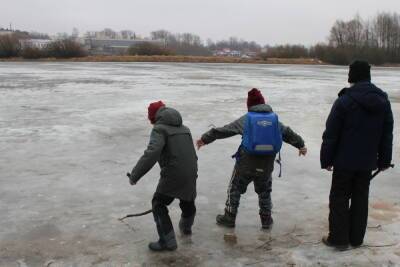 Жителям Демянского района запретили выходить на лед