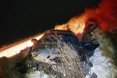 В Бурятии причиной ДТП с опрокидыванием машины стал пьяный водитель