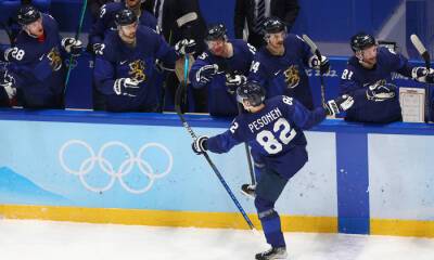 Финляндия вышла в финал олимпийского хоккейного турнира