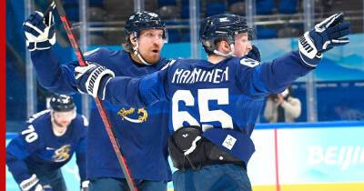Сборная Финляндии по хоккею вышла в финал Олимпиады