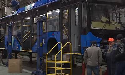 На вологодском заводе начали собирать новые троллейбусы для Петрозаводска