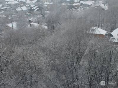 Потепление до +1°С и дождь со снегом придут в Нижний Новгород в выходные