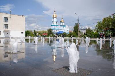 Алексеенко поручил доработать проект сквера Гатова, чтобы вписать в него фонтан