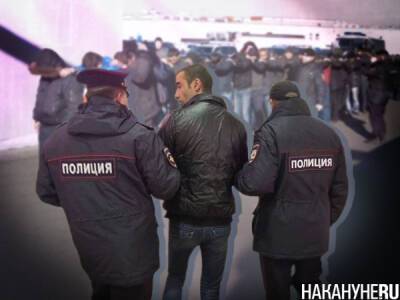 Появилось видео допроса мигрантов, напавших на полицейских в московском метро