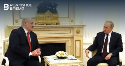 Путин начал встречу с Лукашенко с вопроса: «Вы отПЦРились?»