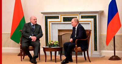 Встреча Путина и Лукашенко началась без дополнительных антиковидных ограничений