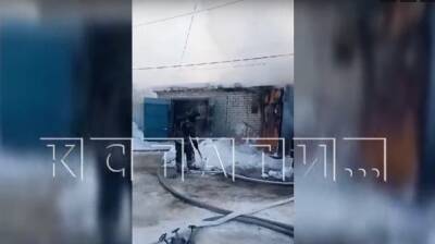 Жилой дом в Павлове сгорел из-за заваленных снегом гидрантов