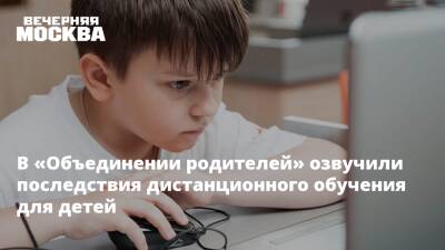 В «Объединении родителей» озвучили последствия дистанционного обучения для детей - vm.ru - Санкт-Петербург - Тульская обл.