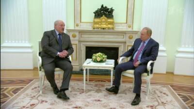 В Кремле проходят переговоры Владимира Путина и Александра Лукашенко
