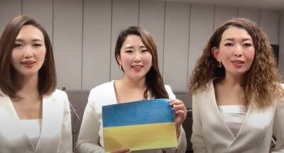 Японки спели гимн Украины, восхитив исполнением, видео: "Для нас это очень важно!"