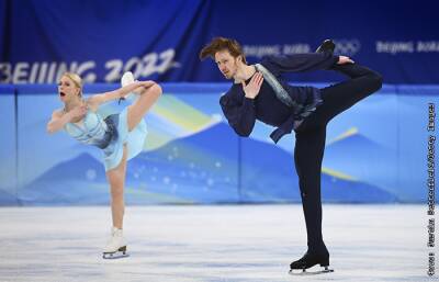 Тарасова и Морозов стали вторыми в короткой программе среди спортивных пар