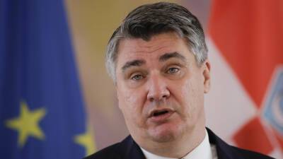 Президент Хорватии Миланович выступил против дальнейшего расширения НАТО
