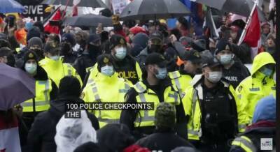 Полиция Оттавы начала зачистку города от протестующих