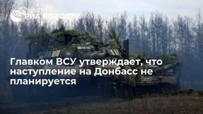 Главком ВСУ: информация о наступлении на Донбасс не соответствует действительности