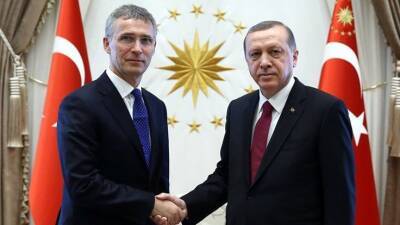 Эрдоган и генсек НАТО обсудили сотрудничество