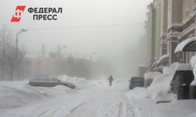 Из-за сильной метели в Мурманской области некоторые дороги закрыты для проезда