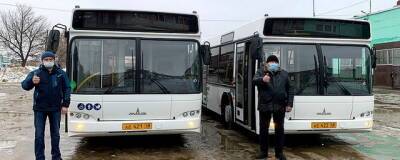 Два новых автобуса выйдут на межмуниципальные маршруты в Липецкой области