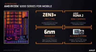 Встроенная графика AMD Radeon 600M мобильных чипов Ryzen 6000 благодаря FSR оказалась быстрее GeForce GTX 1650 Max-Q