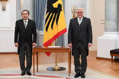 Имомуддин Сатторов встретился с президентом Германии