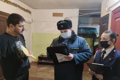 Противопожарный рейд по местам проживания многодетных семей провели в Пскове