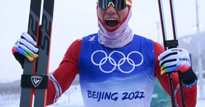 Пекин-2022 | Лыжные гонки. Александр Большунов выиграл масс-старт, сделав золотой олимпийский хет-трик