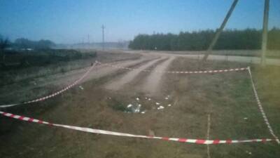 Появились кадры с места взрыва в Ростовской области у границы с Украиной