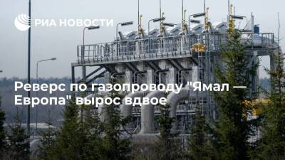 "Оператор ГТС Украины": реверс по газопроводу "Ямал — Европа" вырос вдвое
