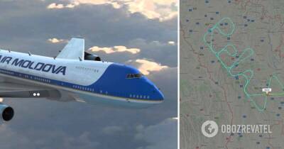 Молдовский пилот написал в небе у границы Украины слово расслабьтесь – фото и реакция сети