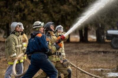 Кисловодские волонтеры помогли потушить в парке «учебный» пожар